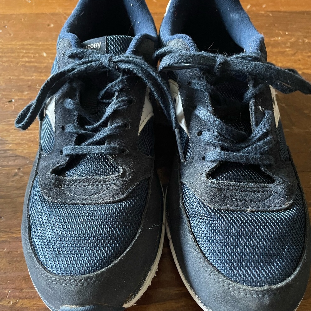 Saucony Kids' Navy and Black Sneakers